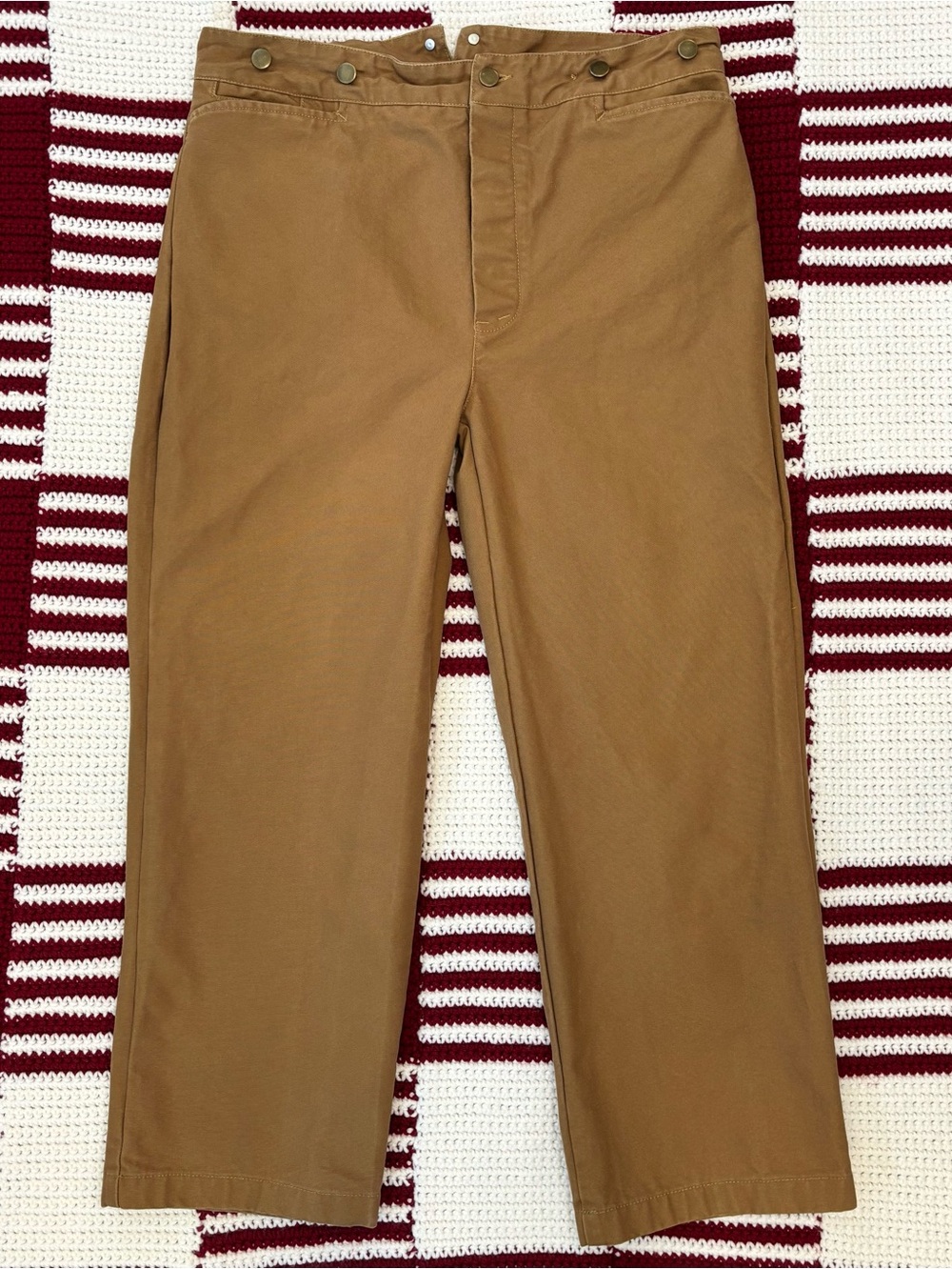 EUC Scully Rangewear Canvas Pants 36x27 Wheat, Buckle Back, Cowboy, RW040 Cotton - Picture 2 of 16